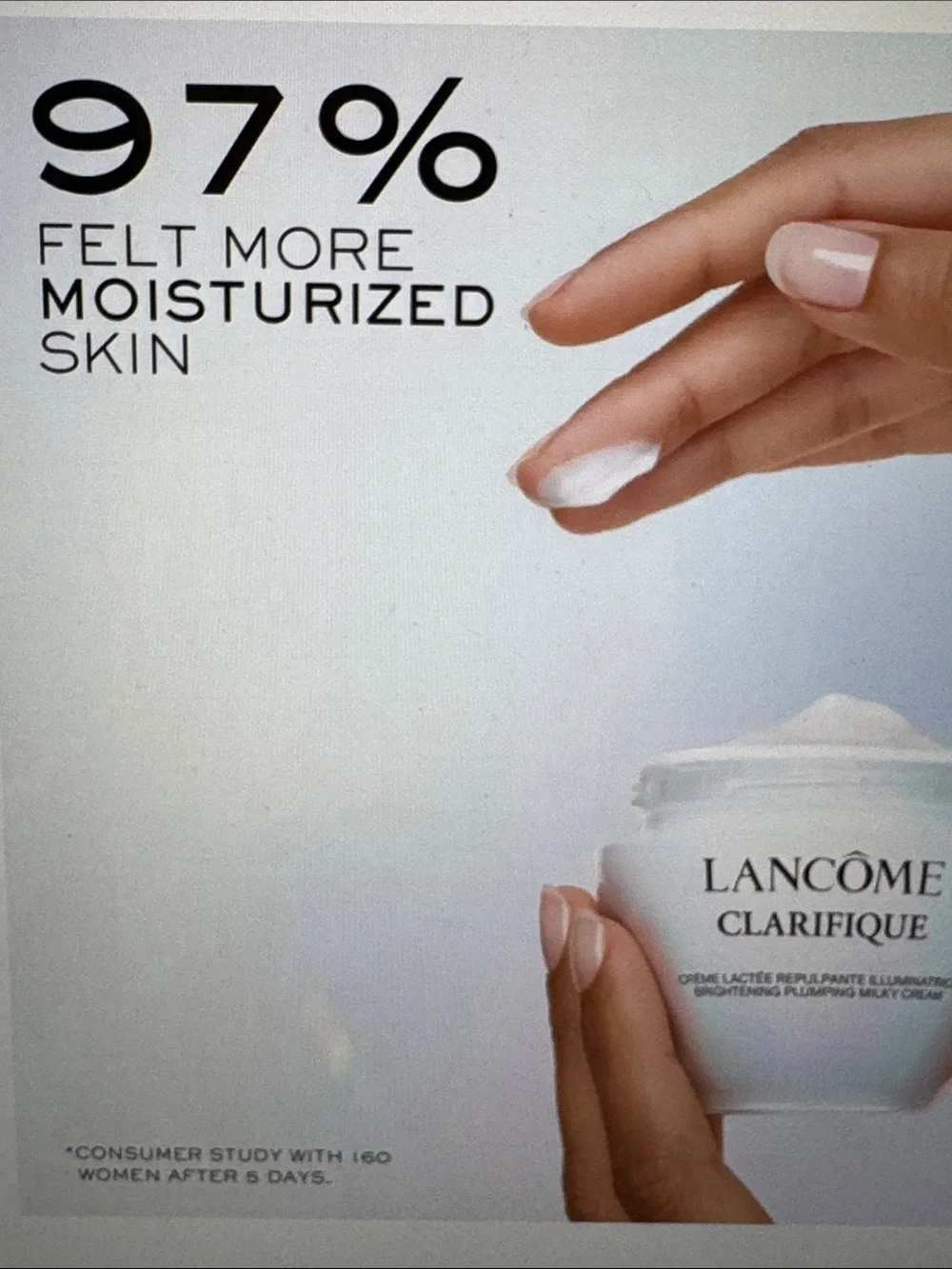 Lancome clarifique milky